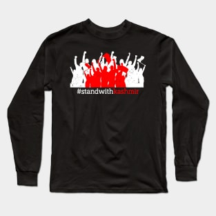 #standwithkashmir Rise Your Voice For The Freedom Of Kashmir Long Sleeve T-Shirt